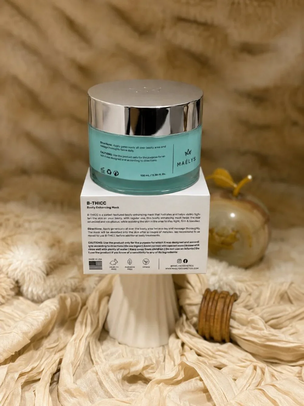 MAËLYS B-Thicc Booty Mask -3.38fl oz